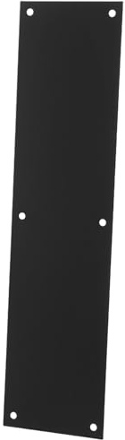 POPETPOP Battiscopa in Acciaio Inox 100X400Mm Protezione Antiurto per Porte Interne ed Esterne Piastra Resistente per Bordi Porte Protezione Metallo per Ingressi e Corridoi