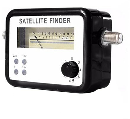 Mini Rilevatore Di Segnale Piccolo Misuratore Digitale DVB-T Portatile Piccole Dimensioni For Antenna Rilevamento Preciso(White)