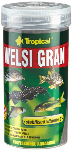 Tropical Welsi Gran Granulat für Bodenfressende Zierfische, 2er Pack (2 x 250 ml)