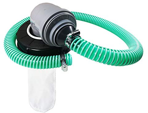 FN-Technik IBC Rain Water Lid Filter DN 150 HT Elbow NW 75/25 mm Inlet Hose