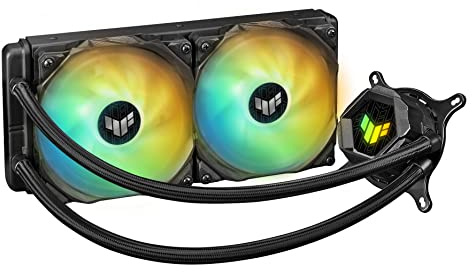 ASUS TUF Gaming LC 240 All-in-One CPU-Wasserkühlung (Aura Sync, zwei adressierbare 120mm-ARGB-Radiatorlüfter)