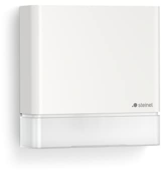 Steinel Bewegungsmelder IS 180 Digi Connect, 180° und 3 Zonen Erfassunsgbereich, Timer Funktion, steuerbar per App, 1000 W, Weiß
