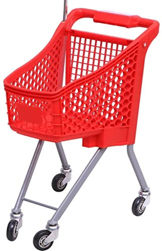 BNNP Einkaufstrolley Klappbar Faltbar Kreativer Supermarkt Einkaufswagen mit Universal Wheel -Einkaufswagen Zieht Waren Kleiner Anhänger Hauseinkaufswagen (Color : A)