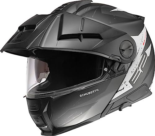 SCHUBERTH HELMET E2 ECE DEKOR EXPLORER ANTHRACITE 65 (XXXL)