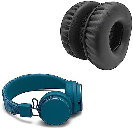 Coussinets d'oreille de rechange en mousse à mémoire de forme pour casque Urbanears Plattan Noir