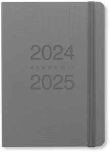 Letts of London Memo Schülerkalender 2024/2025, A6, Wochenansicht, Beton
