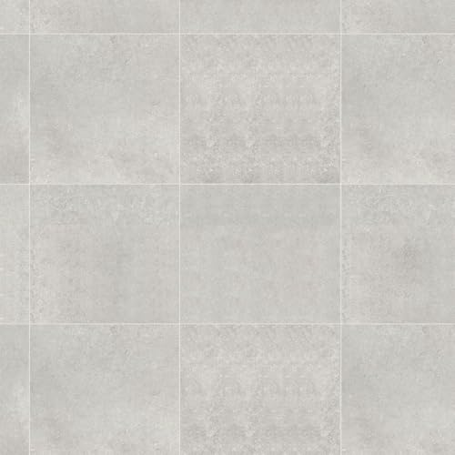 Silver Stone Effect Anti-Slip Vinyl Flooring For LivingRoom, Hallways, Kitchen, 3.8mm Vinyl Sheet, Waterproof Lino Flooring-2m(6'6) X 2m(6'6)-4m²