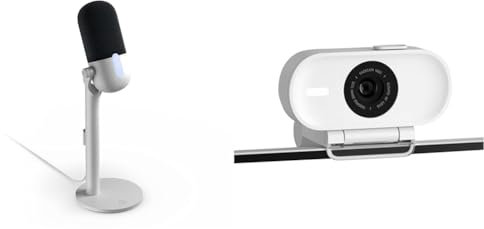 Elgato Neo Audio & Video Bundle - Wave Neo USB Mic (Tap to Mute) & Facecam Neo Full HD Webcam - Ideal für Gaming, Streaming, Videoanrufe, Teams/Zoom/OBS/Twitch/YouTube - Plug & Play auf PC/Mac/USB-C