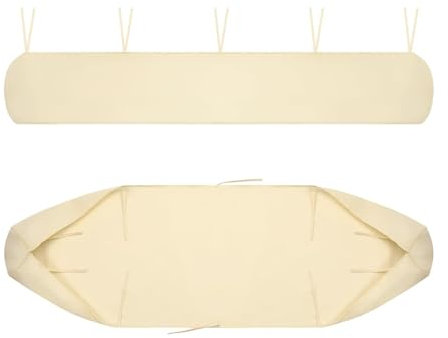 DEZYPZAM Markisenschutzhülle für Markisen, für Halbkasetten Markise/Standmarkiese/freistehende und Gelenkarmmarkise usw, Terrassen-Vorzelt-Abdeckung (4m (13.12 ft),Beige)