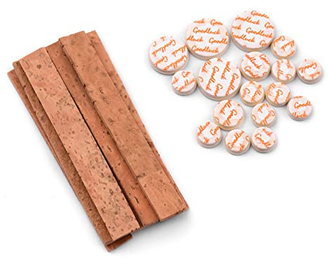 Klarinette Nackengelenk Korken und Padset 10PCS Klarinette Kork Ersatz und 17pcs Klarinettenpolster Instrumentenzubehör mit Schwarzer Verpackung