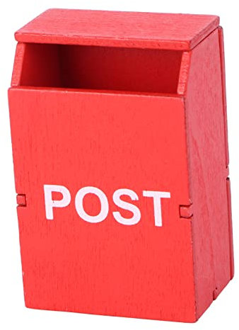 DIYEAH 3 Mini Cassette Postali Per Bambini E Bambine Giocattolo Casetta Delle Lettere Decorazione Vintage Per La Casa in Miniatura