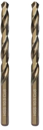 Punte elicoidali metriche M42 all'8% di cobalto for acciaio inossidabile e metallo duro(13mm 2Pcs)