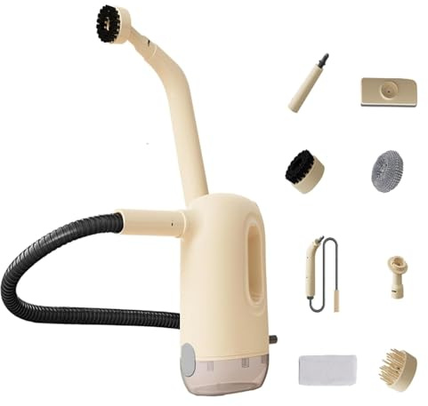 Genérico Limpiador A Vapor Doméstico De Alta Temperatura Y Alta Presión, Limpiador A Vapor De Mano, Vapor De Alta Temperatura De 120 Grados, Herramienta De Limpieza Multifuncional (1pcs)