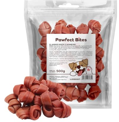 Pawfect Bites Hundesnacks Lamm 500g – weiche Trainingssnacks glutenfrei – Hundeleckerli ohne Zucker für Hunde Aller Größen – Kausnacks ideal für Welpen, Senioren, empfindliche Hunde