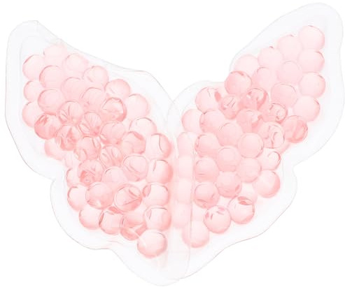 Sewroro 2 Stück Tpu Gel Lippenpads mit Kälte und Wärmetherapie 8cm Wiederverwendbar Lichtblockierend Kühlende und Wärmende Lippenkompressen für Zuhause und Büro