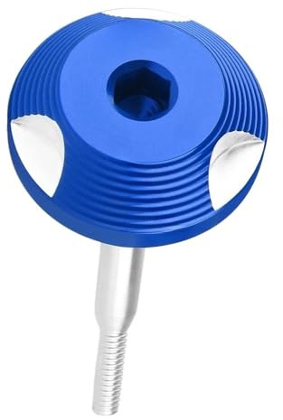 Oljemätstickor Motorcykel Tillbehör Motoroljetank Mätsticka Nivåmätare Oljelock För XMAX För X-MAX 125 250 300 400(Blue)