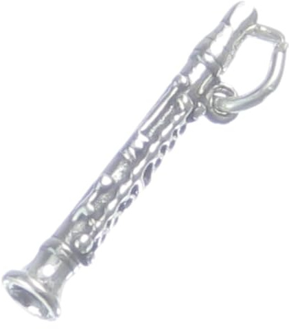 Breloque clarinette en argent sterling .925 x 1 Clarinettes Musique Breloques musicien