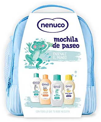 NENUCO MOCHILA OSITO AZUL LOTE 4 pz