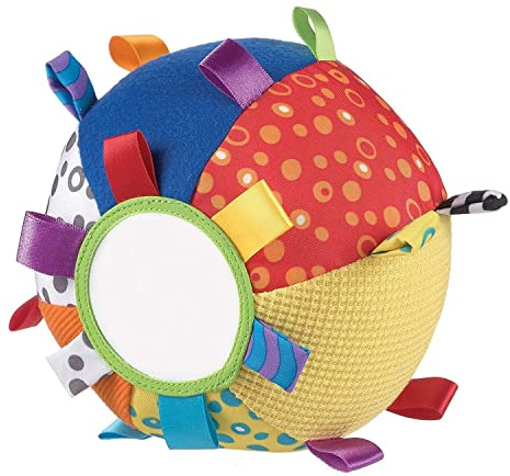 Playgro Min första museboll, pedagogisk leksak, från 3 månader, Loopy Loops, flerfärgad, 40079