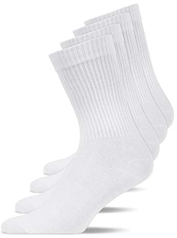 Snocks Tennissocken Herren & Damen aus Bio-Baumwolle, 2-4 Paar | hochwertige Materialien, multifunktional, lange Socken, ideal für Sport & Freizeit, Gr. 35-50