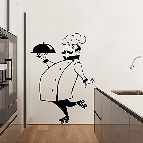 Ustensiles De Cuisine Personnalisés Décoration De La Maison Maternelle Art Mural Autocollants Cuisine Chambre Décoration Salle À Manger 28X39Cm