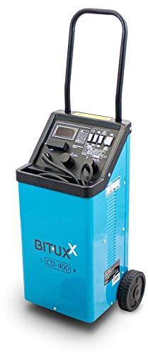Bituxx Batterieladegerät Starthilfegerät Autobatterie LKW Ladegerät Autoladegerät Starthilfe Booster Kfz LKW Pkw Auto 12v / 24v bis 240A