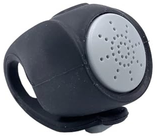 MVTEK Campanello elettronico MINI. Campanello bici 2 suoni disponibili. Campanello bicicletta 90 decibel con batterie incluse. Campanello per bici con attacco in silicone. Per manubri ø22,2mm.