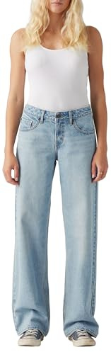 Levi'S Vaqueros Bajos Holgados para Mujer, Blasted Stone Clean, 32W / 32L