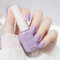 Lilac Nail Polish, Purple Nail Varnish, Lavender Violets Pastel Quick Dry Breathable Mauve Nail Polish, Spring Summer Long Lasting No UV Needed DIY Nail Art Manicure for Women