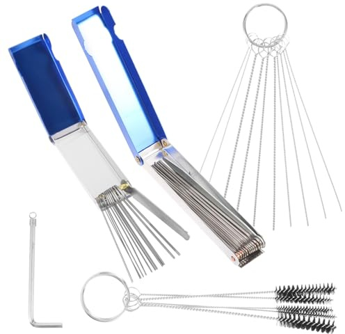 FUNOMOCYA Kit Per Pulizia Carburatore Spazzole E Detergente Strumenti Di Pulizia Portatili Manutenzione Del Motore Del Carburatore Set Di Accessori