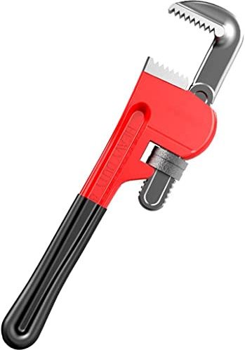 PFXNGMS Clé à Pipe de plomberie Robuste en Aluminium, clé à Pipe Droite, clé à Pipe réglable Robuste avec poignée en I, clés de 14 pouces/320 mm (Taille : 18 pouces/410 mm)
