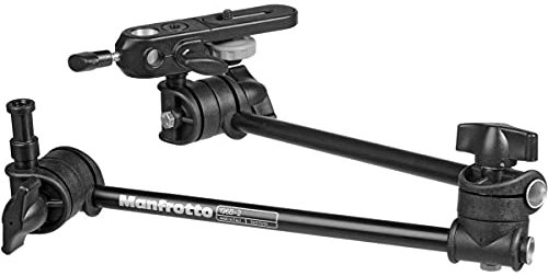 Manfrotto 196B-2 Single Arm 2 Section with Camera Bracket, Black