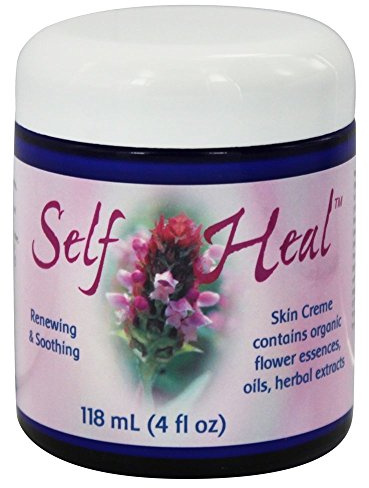 Flower Essence Services Self-Heal Cream Jar, 4 Ounce
