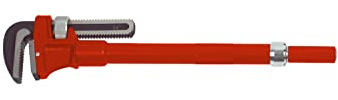 KS TOOLS - Stillson Teleskop-Rohrzange, 61 cm