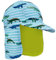 Gifts Treat Baby Jungen Sonnenhut,UPF 50+ Sonnenschutz-Badekappe für Baby-Jungen, schnell trocknende Jungen-Sonnenmütze mit Nackenschutz für Strand und Meer, Krokodil, 4-6 Jahre