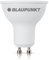 Blaupunkt Bombilla GU10 LED – Spot – Iluminación Ambiental – 5W – Reemplazo de 50W – Blanco Cálido 2700K – 450 Lúmenes – Luz Calida de Bajo Coste y Energía – Paquete Único