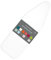 Encasa Ironing Board Covers (112 x 34 cm) Elastic Tightening with Thick 4 mm Felt Padding, Easy Fit, Scorch Resistant, Plain Colors- White