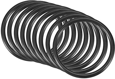 QUARKZMAN Nitrile Gomma O-Ring 39mm x 33mm x 3mm Guarnizioni di Tenuta Anelli Rubinetti Rotondo Guarnizione Rondella per Rubinetto Idraulica Riparazione Sigillatura Connessione, 9 Pezzi