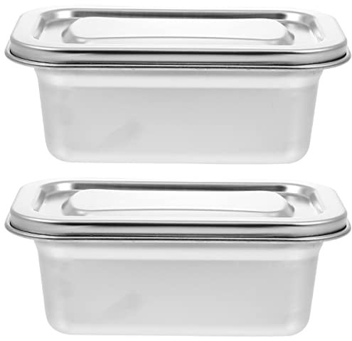 Cabilock Eisbehälter Für Hausgemachtes : 2 Wiederverwendbare Eisbehälter Mit Deckel Perfekt Für Sorbet Joghurt