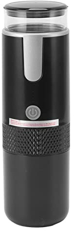 Asixxsix Portátil, Máquina de café Espresso Recargable, Fácil de Operar, de Viaje, Mini de Mano, Compatible con Cápsulas, café Molido, para Camping, Hogar