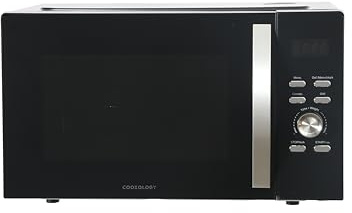 Cookology 25L Freestanding Combi 900W Microwave 2200W Oven & Grill - 31.5cm Turntable - 5 Power Levels - Defrost Function - Easy-Clean - Black