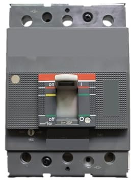CZRTR Disjoncteur à boîtier Plastique XT3N250 Interrupteur pneumatique triphasé 160A 200A 250A Interrupteur Principal Ouvert(3P- 160A)
