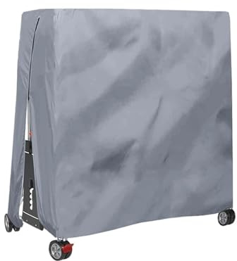 WJIAYAO Copertura per Tavolo da Ping Pong Copertura for tavolo da ping pong, impermeabile, for esterni, con accessori for riporre il(Color 4 165x70x185cm)