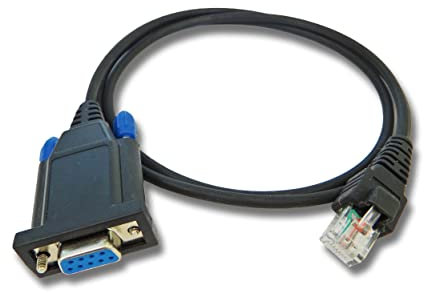 vhbw Programmierkabel RS-232 kompatibel mit Motorola LTS-Serie, M10, M100, LTS2000 Computer & Peripheriegeräte - Seriell Adapter, 13,8 cm Schwarz