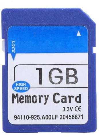 Carte mémoire SD avec adaptateur 1G 2G 8G 16G 32G 64G, carte mémoire portable haute vitesse en lecture et écriture, applicable pour haut-parleur de machine de jeu SLR pour appareil photo MP3 MP4(1G)