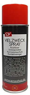 SDV Chemie Vielzweckspray 12x 400ml Multiöl 6in1 Kriechöl Schmieröl Gleitmittel Korrosionsschutz Rostlöser