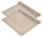 Komfortec Set di 2 tappetini da bagno, in spugna, lavabile, 600 g/m² e 100% cotone, assorbenti e ad asciugatura rapida, 50 x 70 cm, Beige