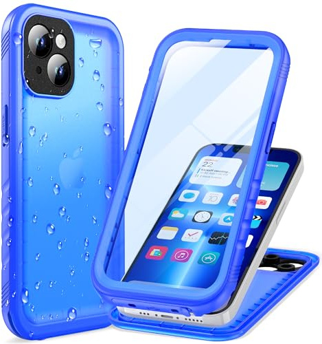 Cozycase TOP Militärschutz wasserdichte 360 Hülle Für iPhone 13 Mini | Outdoor Panzerhülle Full Armor Case, Vorne Hinten Komplett Schutz, Soßfest Staubschutz Baustelle Waterproof Handyhülle