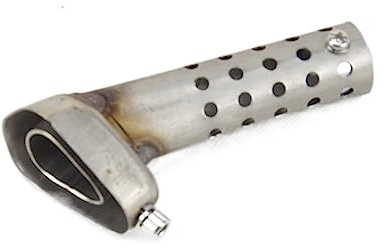 Terminale di Scarico Moto Db Killer Silenziatore Tubo di Scarico Regolabile Silenziatore Motocross per Scarico Akrapovic 42mm 45mm 48mm Silenziatore di Scarico (Color : A)