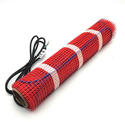 MincoHeat Underfloor Heating Mat 100W/m2 SelfAdhesive Warm Floor System 1m2 | Electric heating, energy saving, easy to install, self-adhesive backing,for underfloor heating